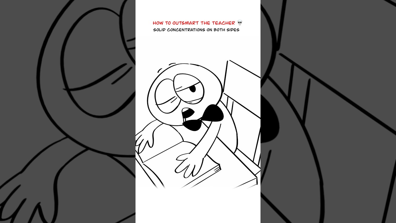 Sleeping in Class 😂 (Animation Meme) #shorts