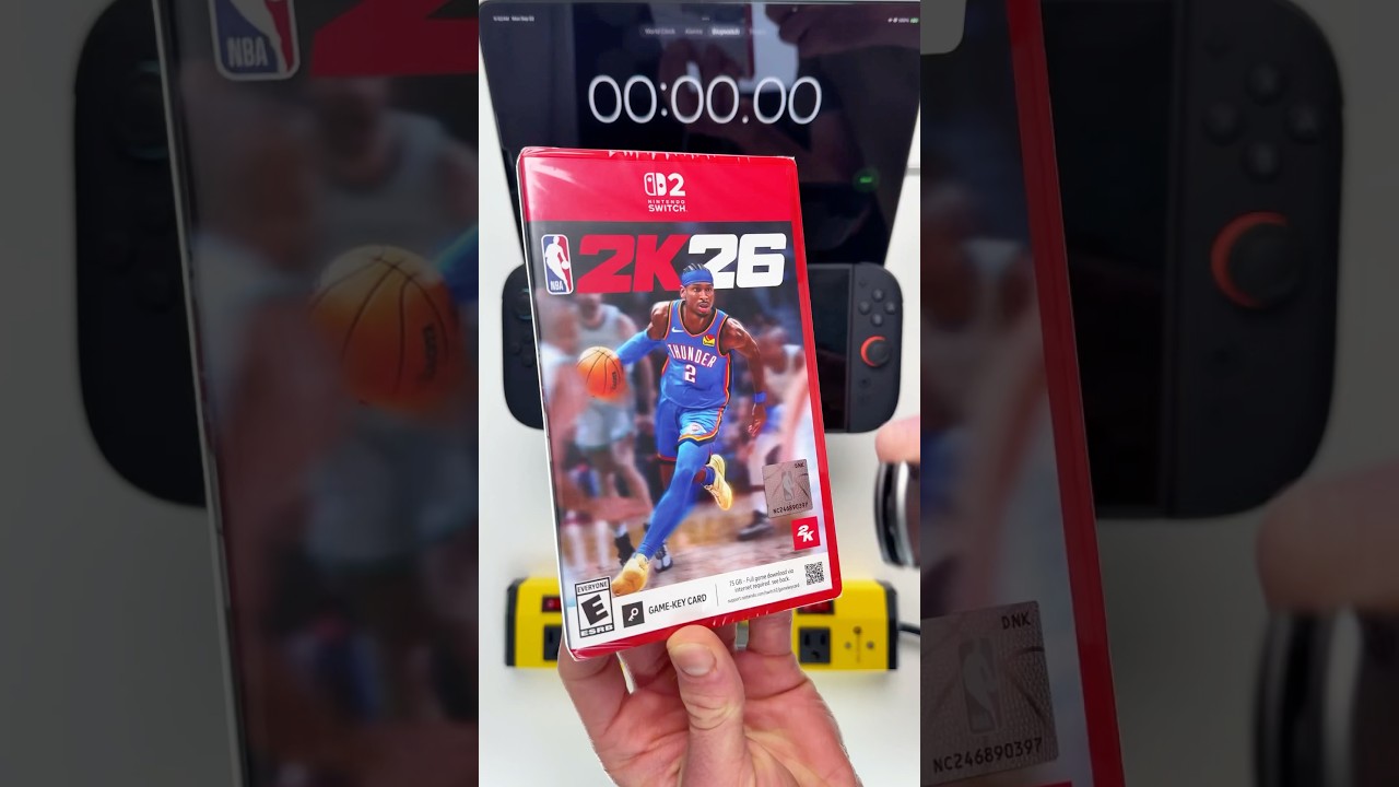 NBA 2K26 Switch 2 Battery Test 🔋