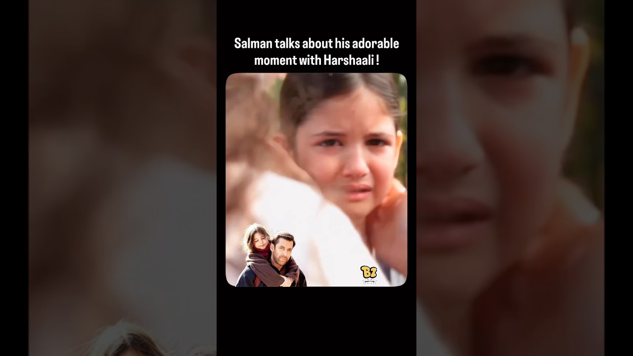 Salman Khan fondly recalls his sweetest moments with Harshaali Malhotra on #BajrangiBhaijaan 💖🎬