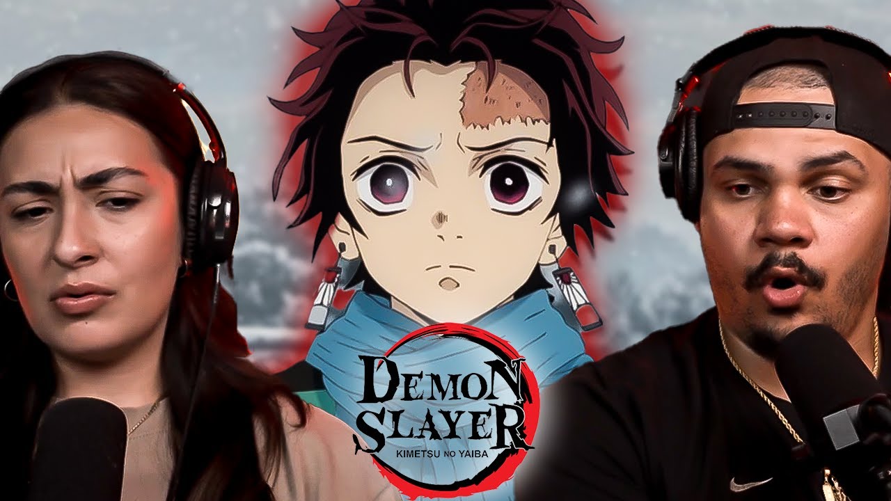 Demon Slayer Season 1 Episode 1-4 Reaction | Our First Anime Experience! 🔥