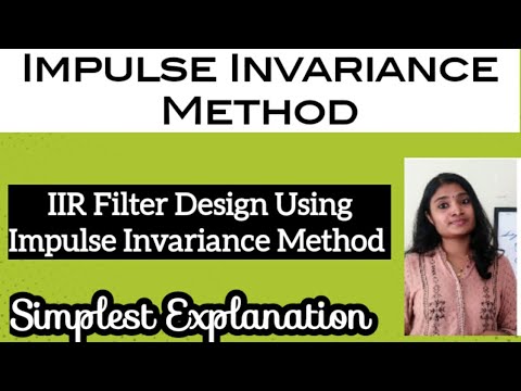 Impulse Invariance Method for IIR Filter Design