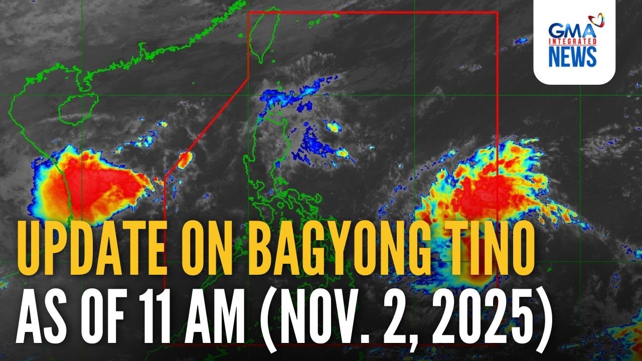 Latest Update on Typhoon Tino PH as of November 2, 2025 🌧️