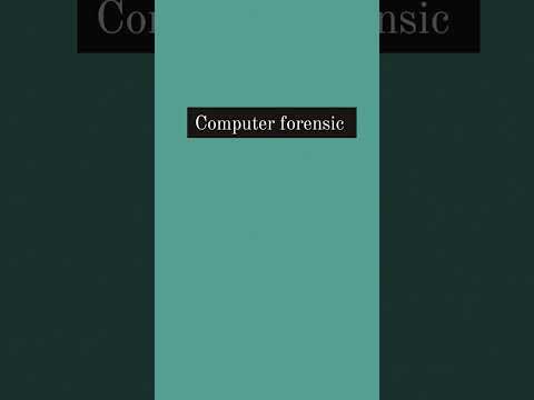 What is computer forensics? || cyber law || part 1 || part 2 is in description box