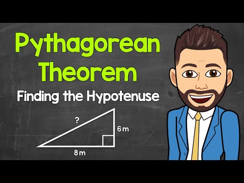 Pythagorean Theorem: Finding the Length of the Hypotenuse | Math with Mr. J