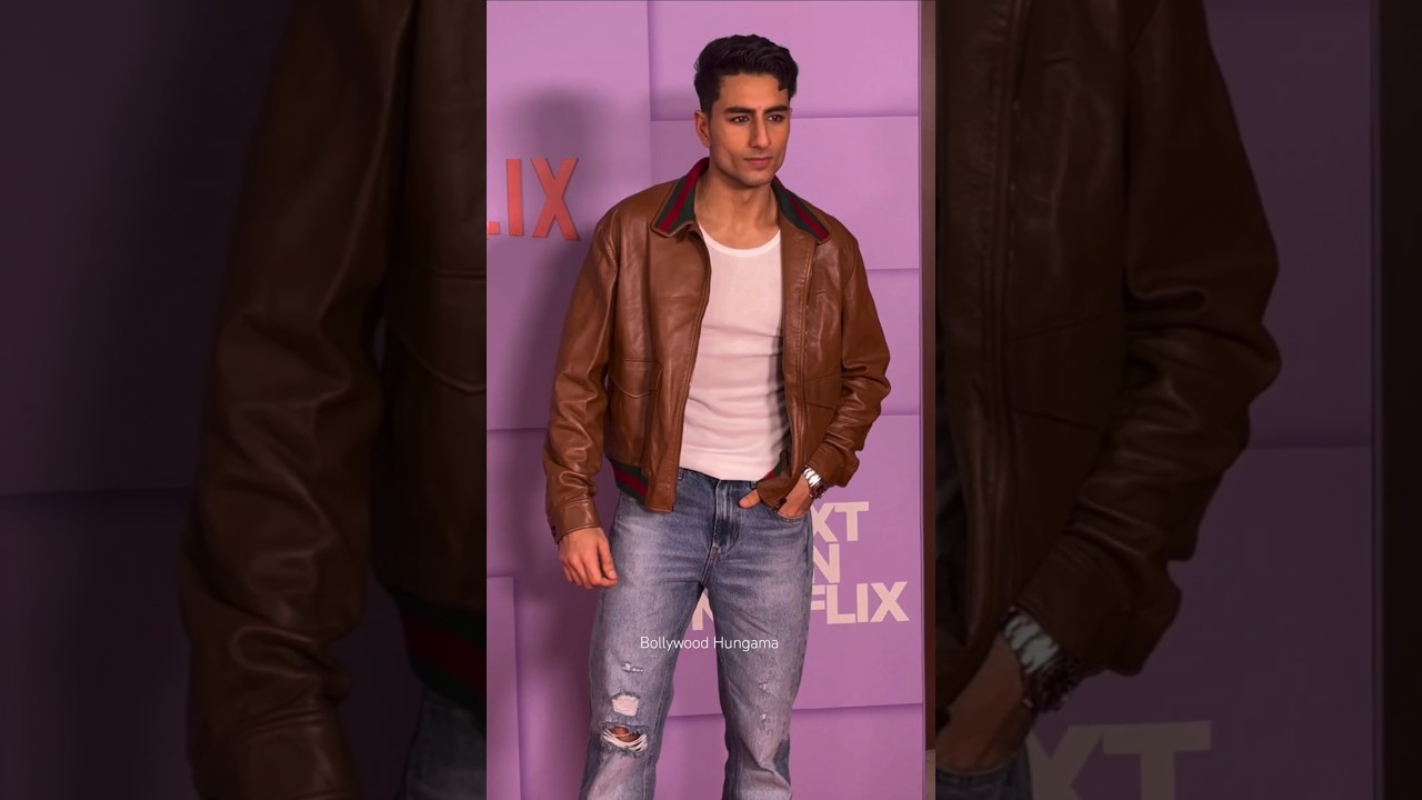 Aryan Khan & Ibrahimalikhan Shine at Netflix Event ✨