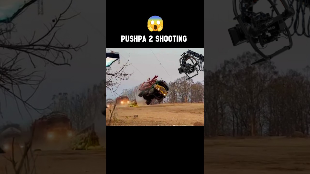 Behind the Scenes of Pushpa 2: Intense Truck Scene Live Shoot 🚚