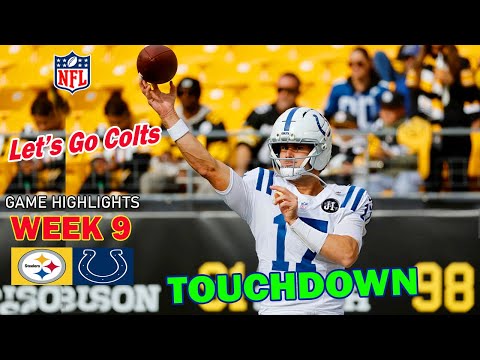 Pittsburgh Steelers vs. Indianapolis Colts Highlights | NFL Season 2025