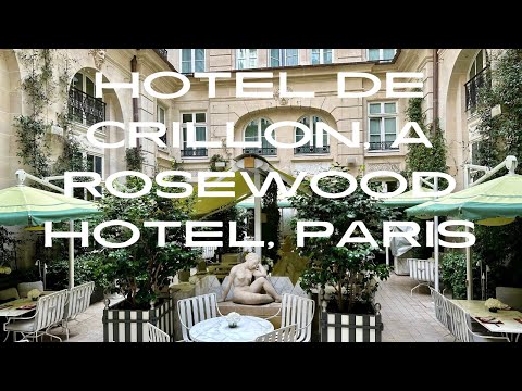 A night at Crillon: Paris’ most prestigious Hotel |A Rosewood Hotel |4k tour|