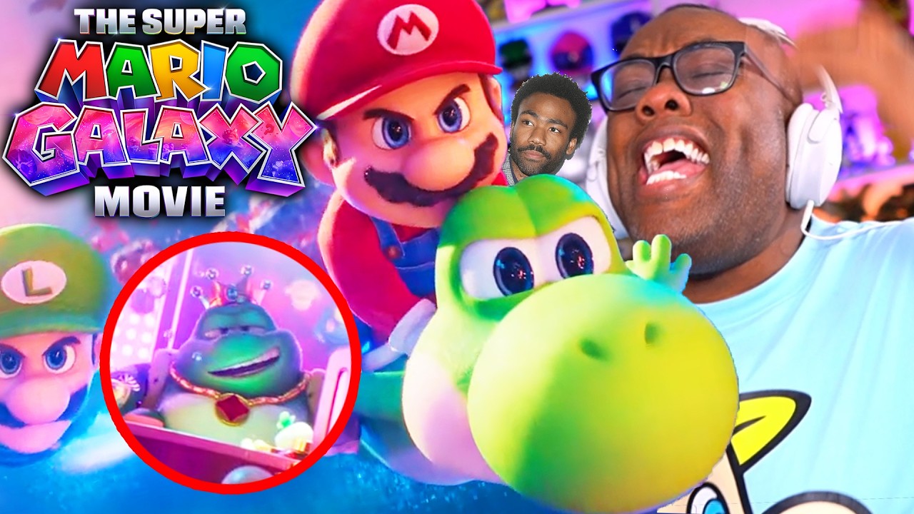 Yoshi Voice & Wart Breaks Me! Super Mario Galaxy Movie 🚀