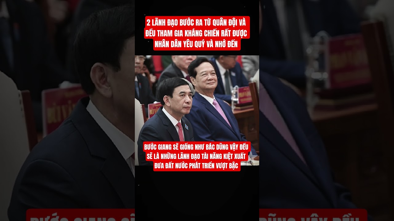 Nguyên Thủ Tướng Nguyễn Tấn Dũng & Đại Tướng Phan Văn Giang