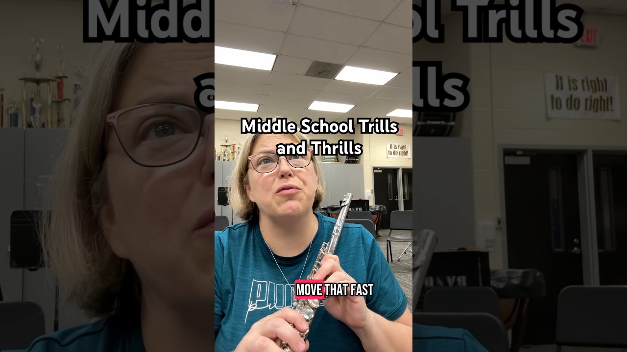 Can you trill on a drum? #Band #BandDirector #flute #clarinet #sax #trumpet #trombone #drummer