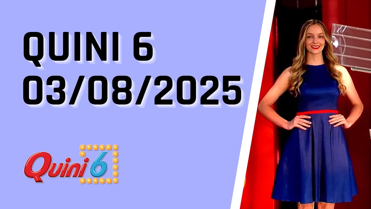 Resultados en Vivo del Quini 6 - Domingo 3 de Agosto de 2025 🎉