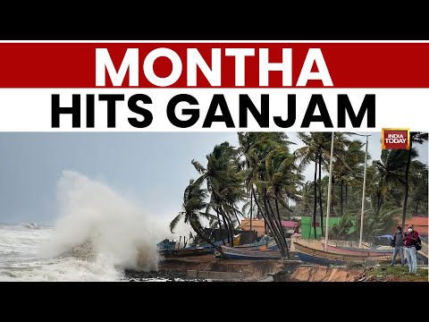 Cyclone Montha Hits Odisha: Rough Seas in Ganjam | India Today News