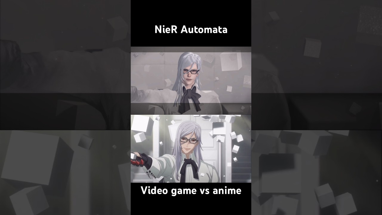 NieR Automata: Game vs. Anime Comparison 🎮