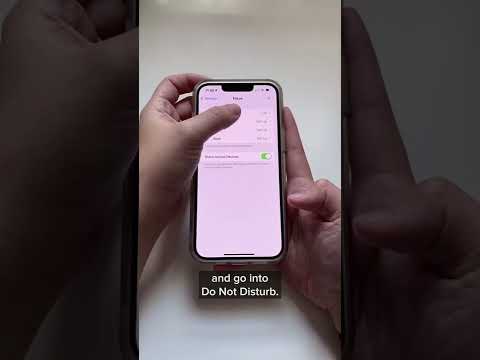 How to HIDE do not disturb on your iPhone