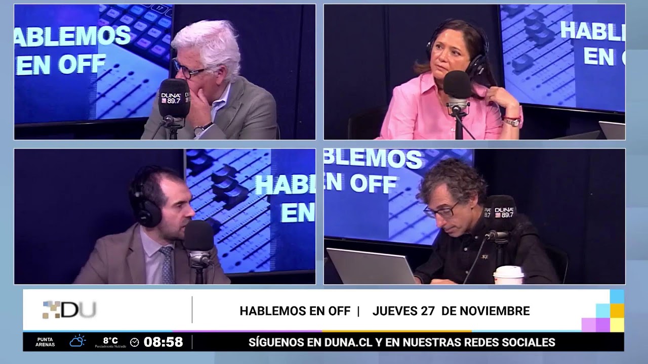 DUNA 89.7 FM | Hablemos en Off - Jueves 27 Nov
