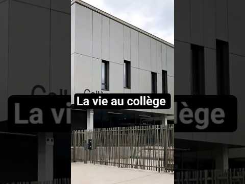 la vie au collège #college