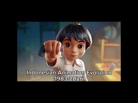 Indonesian Animation Evolution 1983-2026 (Remake) #edit #edits #capcut #capcutedit