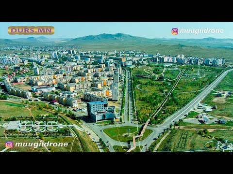 Дархан-Уул Аймаг/Darkhan-Uul Province Of Mongolia 6K LOG Drone Part 1