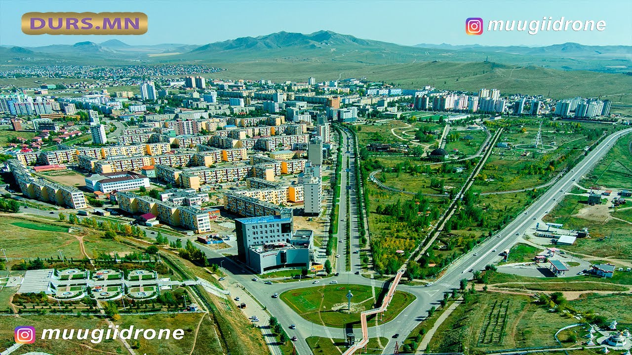 Загварлаг Дархан-Уул Аймгийн 6K Дронын Чиглэл | Монголын Гэрэл зураг, Видео