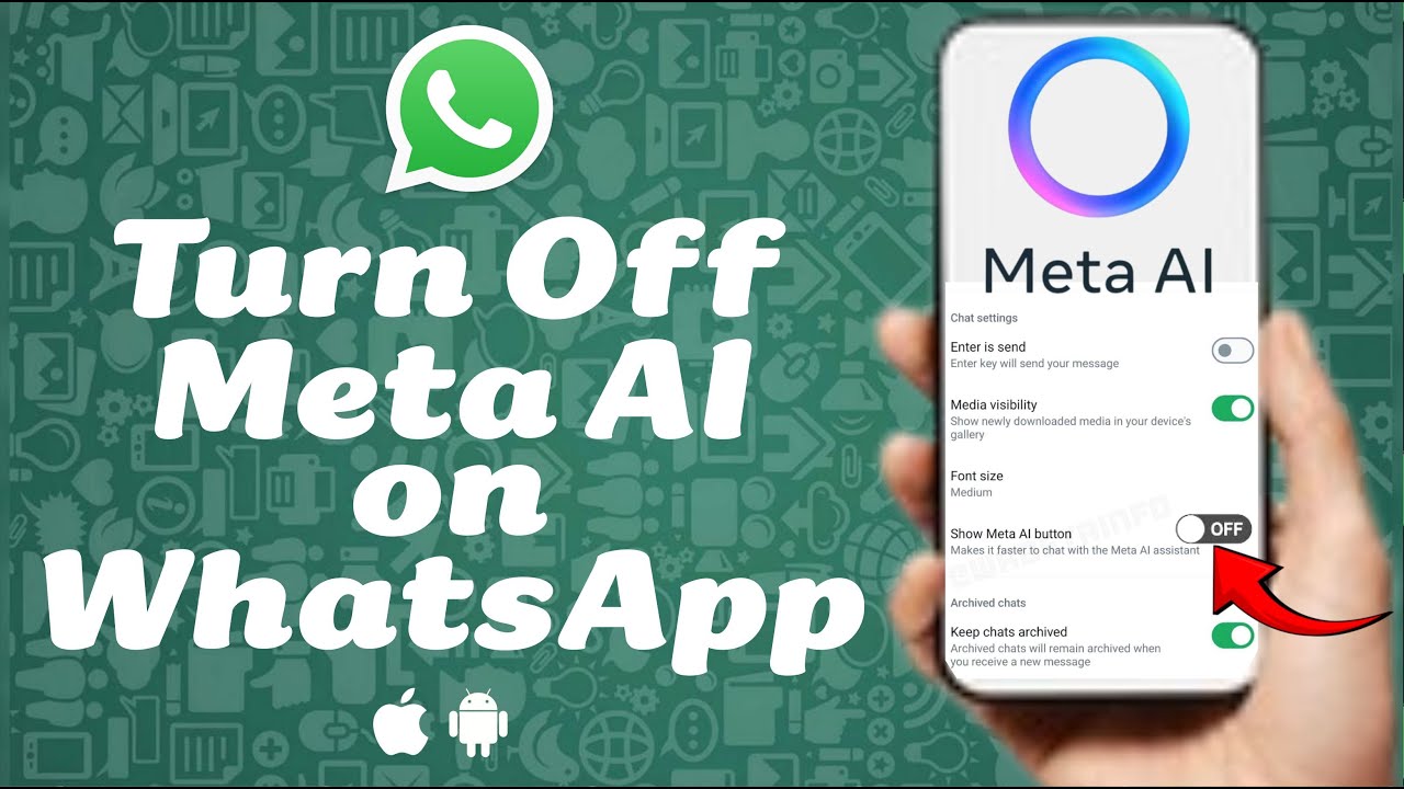How to Hide Meta AI on WhatsApp Permanently! (Step by Step)