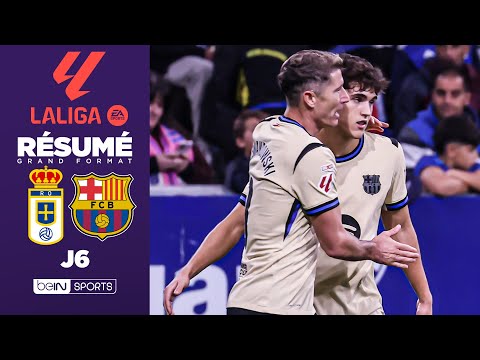 Résumé : Real Oviedo - FC Barcelone (La Liga - J6)