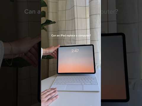 Can an iPad replace a computer? #appleipad #appleipadpro #tablet #mac