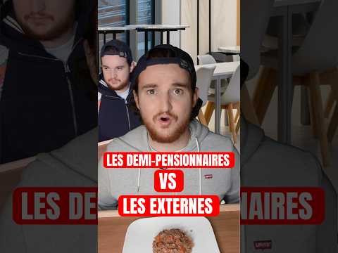 Les demi-pensionnaires VS Les Externes 💥 ft. @cent_vingt #youtubecreatorcommunity #humour #sketch