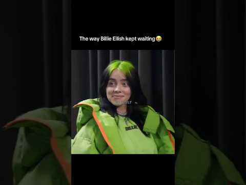 Billie Eilish kept waiting and her fan didn't know she was right beside 😭