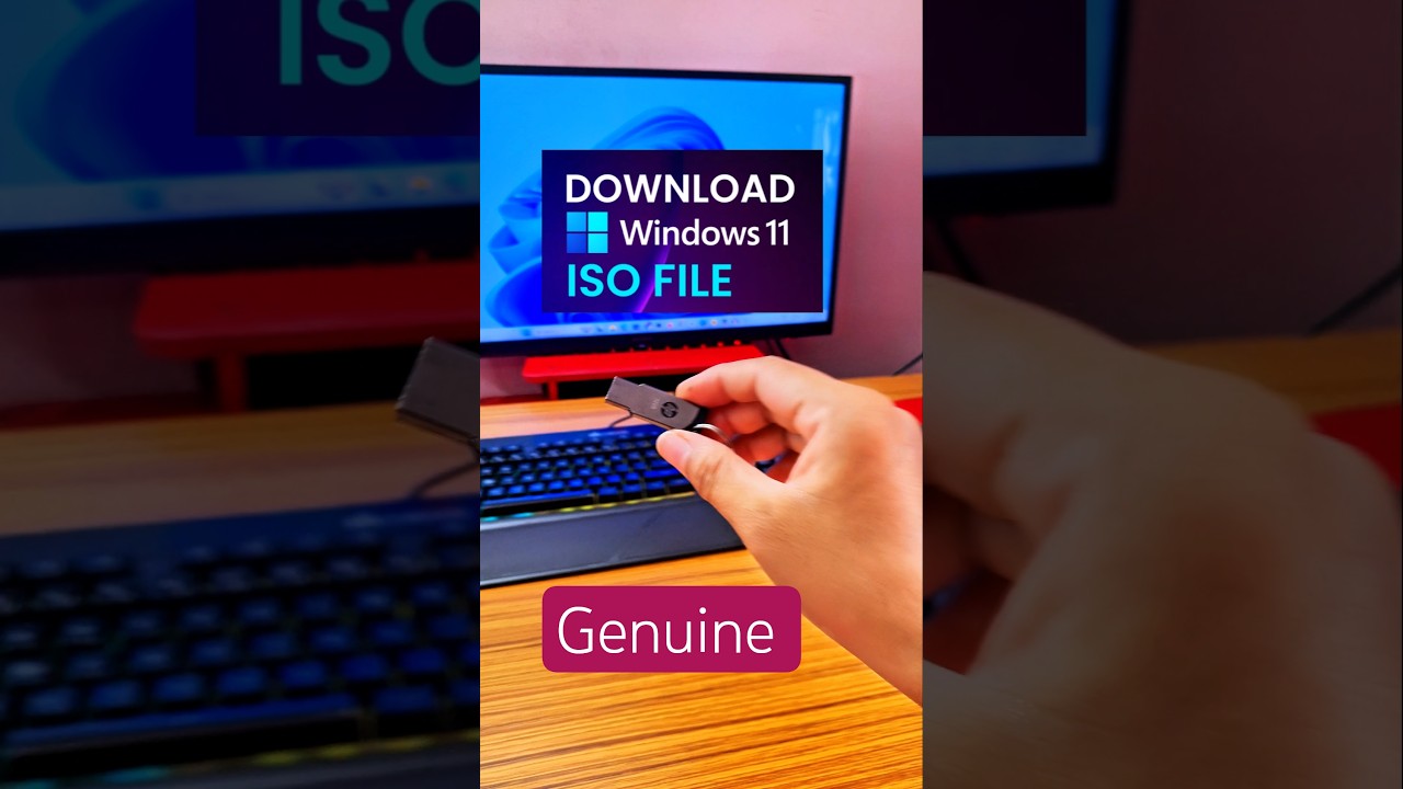 Windows 11 iso Genuine Download in Pendrive |