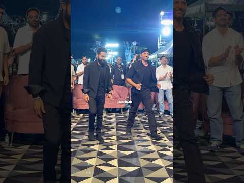#jrntr & #hrithikroshan At #war2 Grand Entry ￼🔥