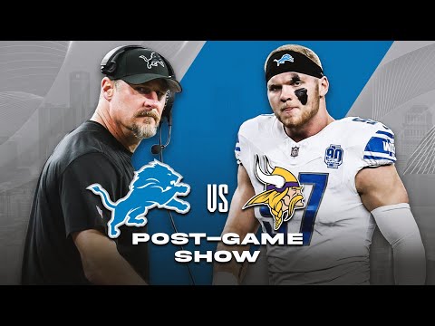 DETROIT LIONS VS. MINNNESOTA VIKINGS LIVE POSTGAME SHOW | Sunday, November 2nd, 2025