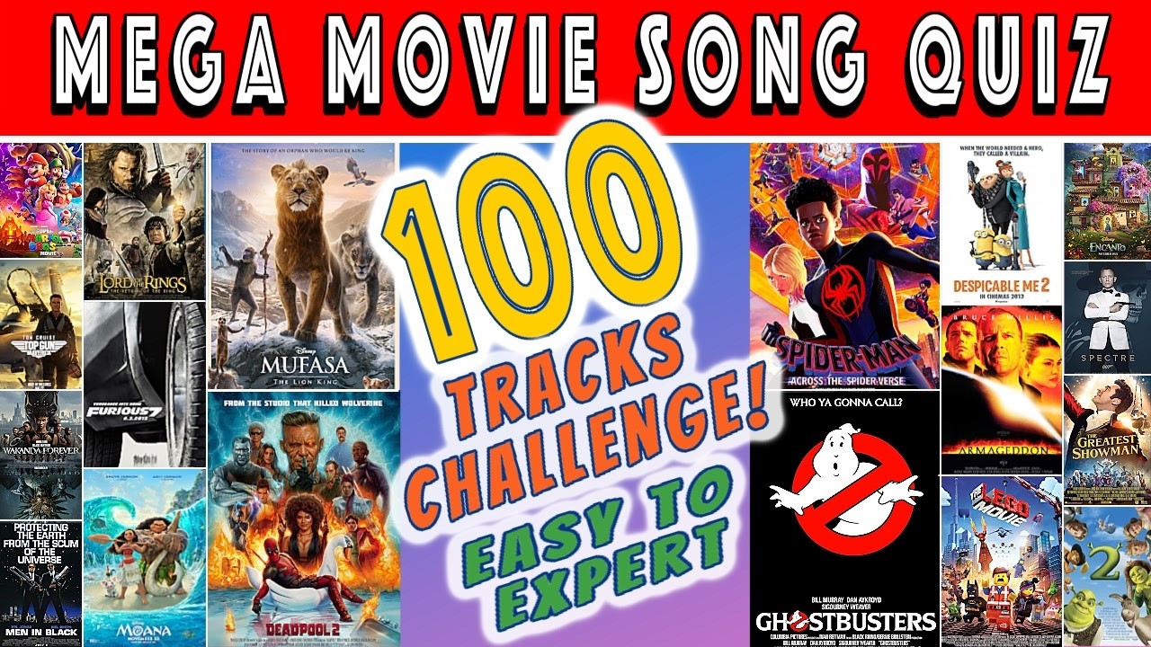 Ultimate Movie Song Quiz 🎬 (100 Soundtracks)
