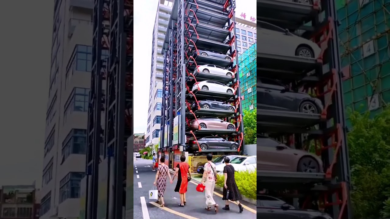 Smart Vertical Parking System by Hsiang Gu Kunshan 🚗