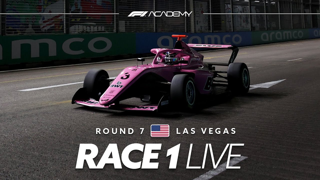 Live: Race 1 at Las Vegas 2025 🏎️ | F1 Academy