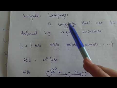 Regular v/s NonRegular Languages