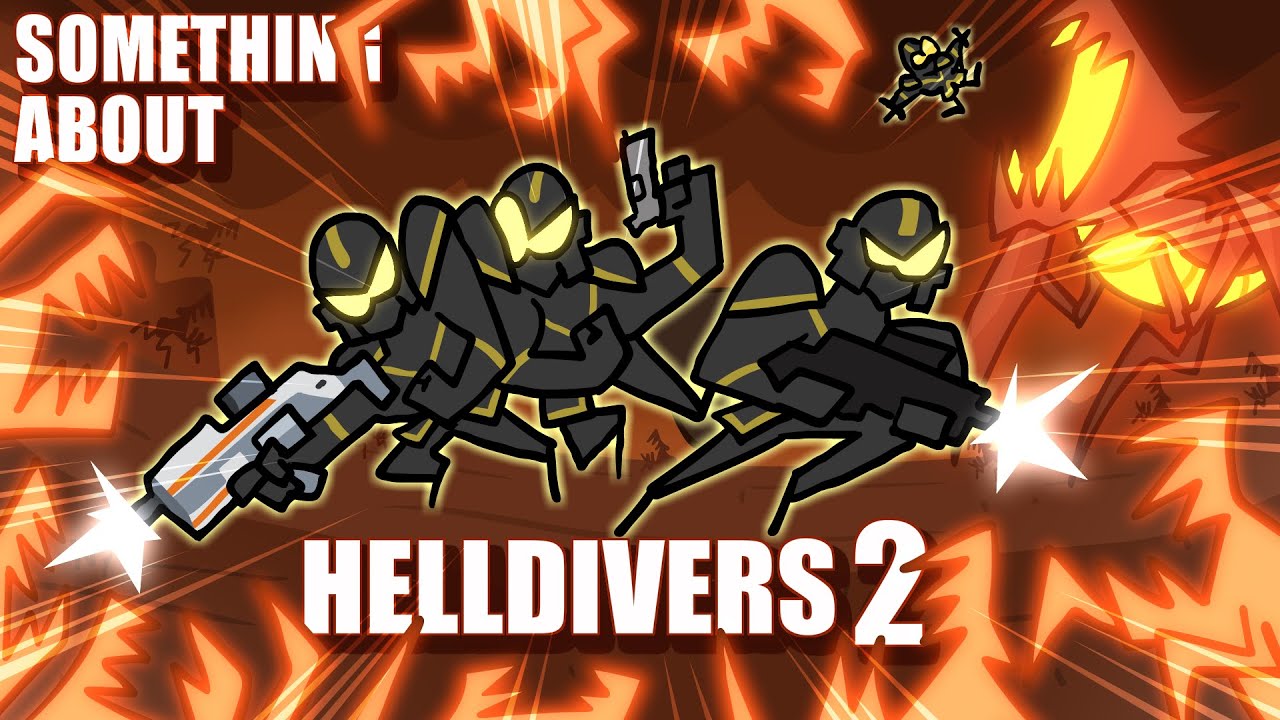 Helldivers 2 Animated Preview with Intense Sound and Lights