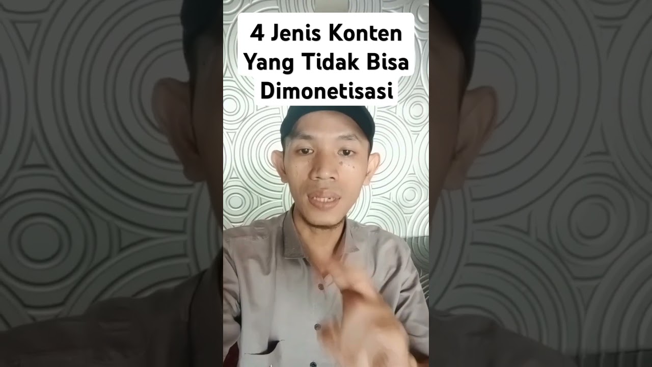 4 Jenis Konten yang Tidak Bisa Dimonetisasi di YouTube