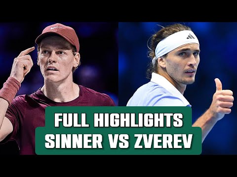 Jannik Sinner vs Alexander Zverev | Tennis Highlights - Elite Level Tennis