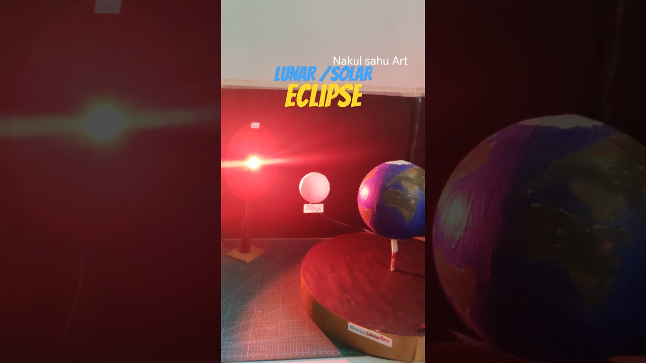 Solar & Lunar Eclipse Science Model 🌙