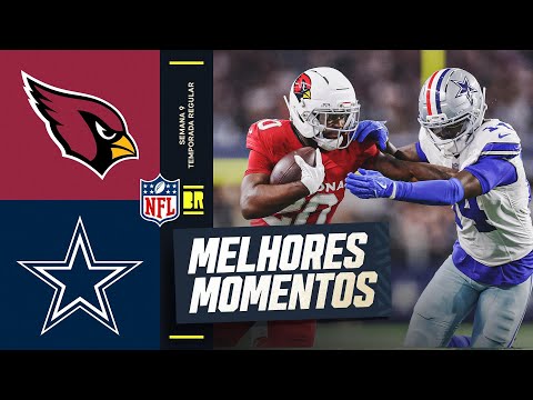 SEMANA 9 | Arizona Cardinals vs Dallas Cowboys | Melhores Momentos | NFL 2025