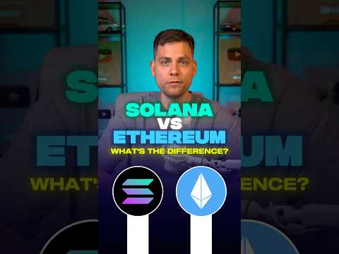 Solana vs Ethereum #solana #crypto #ethereum