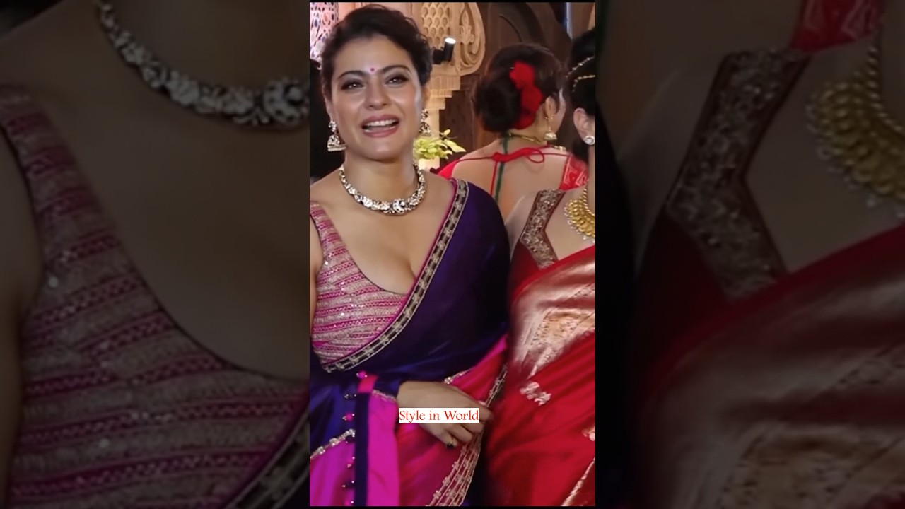 Kajol & Sister Tanisha Mukherjee Celebrate Durga Puja in Style 🎉