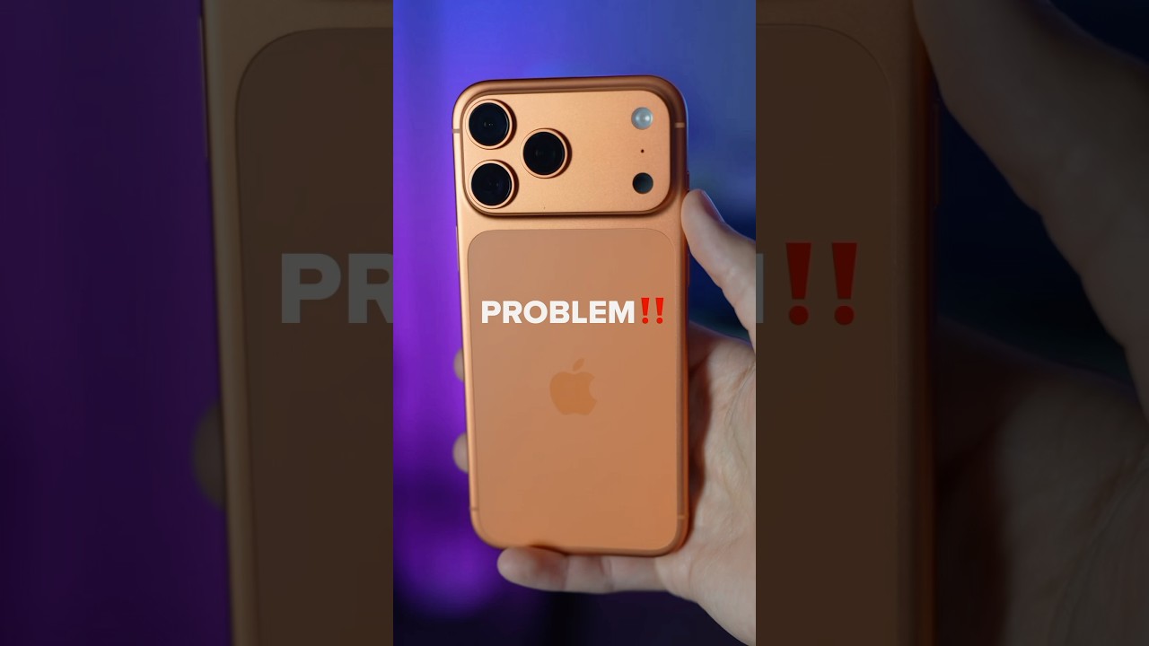 iPhone 17 Pro Max Faces Major Issue 😳