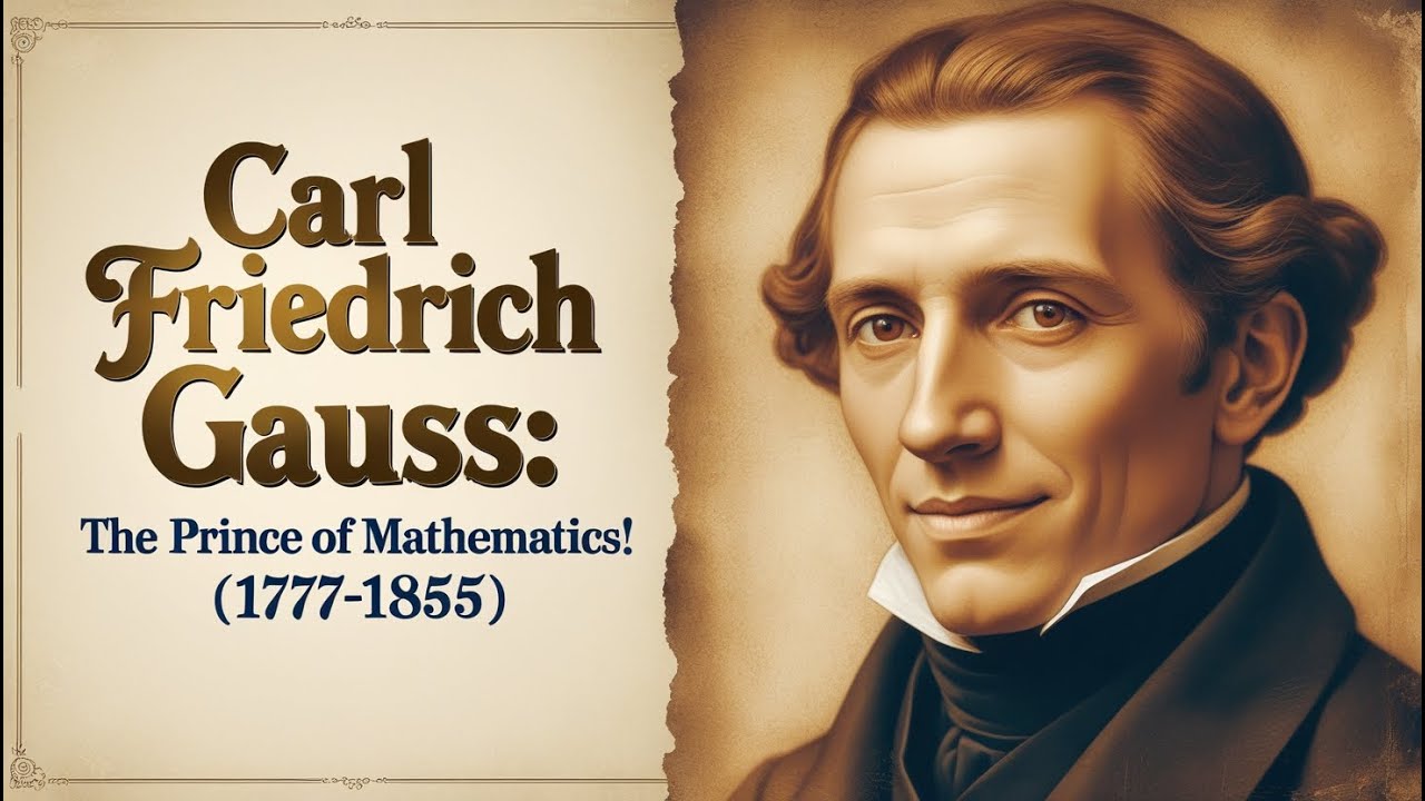 Carl Friedrich Gauss: The Prince of Mathematics (1777–1855)