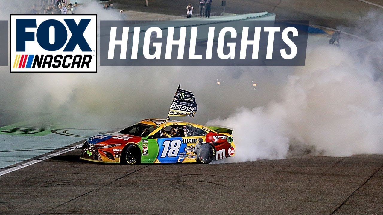 Kyle Busch Clinches His Second NASCAR Cup Series Championship 🏁