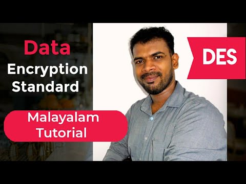 DES Algorithm| Data Encryption Standard Malayalam Video Tutorial |Cryptography | Lectures by Aju J S