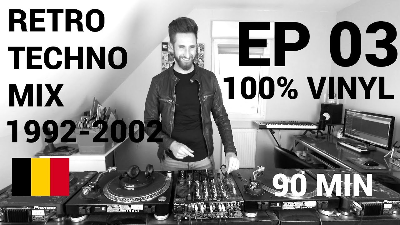 Retro Techno Vinyl Mix Belgium 🇧🇪