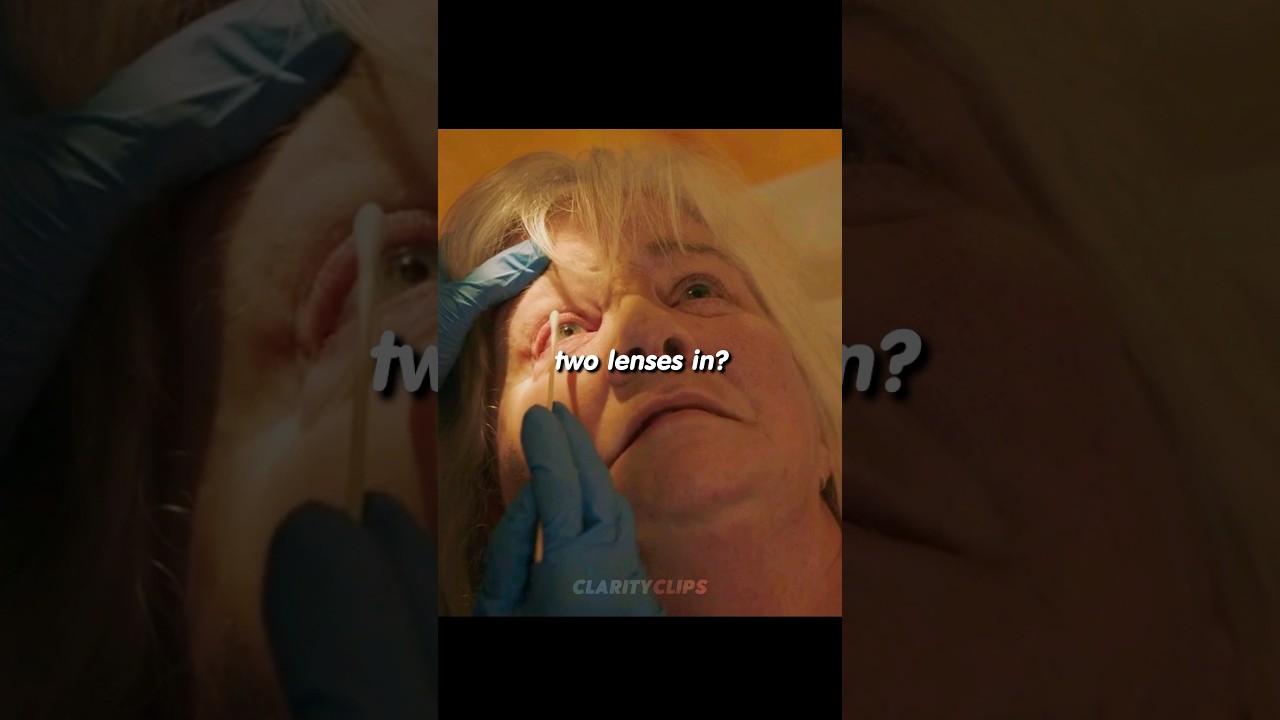 Contact Lenses Stuck in Eye 😱