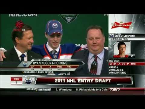 Oilers Select Ryan Nugent-Hopkins #1 Overall in 2011
